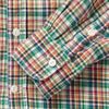 Kitsuné Plaid Flannel Shirt in Multicolor for Men (green) - Lyst