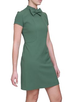 RED Valentino Short Sleeved Dress with Bow - Lyst