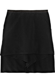 Rick Owens Double-layered Crepe Shorts - Lyst