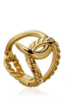 Shaun Leane Golden Gypsy Moth Ring - Lyst