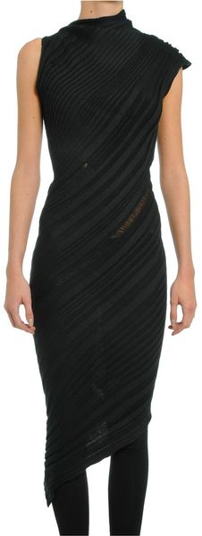 Todd Lynn Black Dress in Black - Lyst