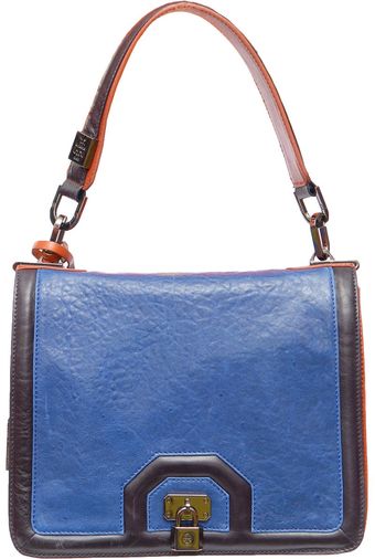 Tory Burch 2 Coloured Charly Bag with Padlock Detail - Lyst