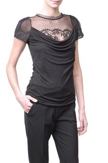 Valentino Couture T Shirt with Lace Detail - Lyst