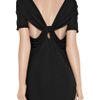 Acne Niki Cutout Stretchcrepe Dress in Black - Lyst