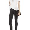 Helmut Lang Paneled Stretchdenim Leggings in Gray - Lyst