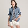 J.crew Denim Western Shirt in Blue (boxcar wash) - Lyst
