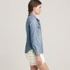 J.crew Denim Western Shirt in Blue (boxcar wash) - Lyst