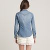 J.crew Denim Western Shirt in Blue (boxcar wash) - Lyst