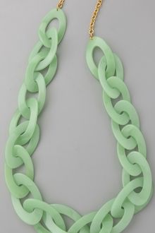 Kenneth Jay Lane Jade Link Necklace - Lyst