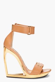 Lanvin Sandale Compense Heels - Lyst