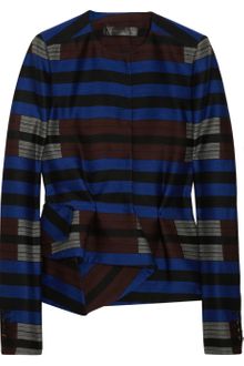 Proenza Schouler Striped Wool-blend Jacket - Lyst