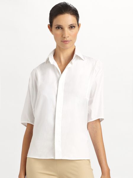 Ralph Lauren Black Label Cotton Cornelius Shirt in White - Lyst