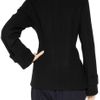 Y's Yohji Yamamoto Doublebreasted Wool Coat in Black - Lyst