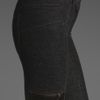 Cut25 Leather Trimmed Legging in Black (jet) - Lyst