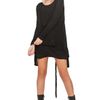 Drkshdw By Rick Owens Long Sleeve Tee in Black in Black - Lyst