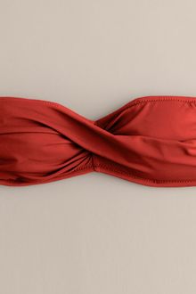 J.Crew Twist-front Bandeau Top - Lyst