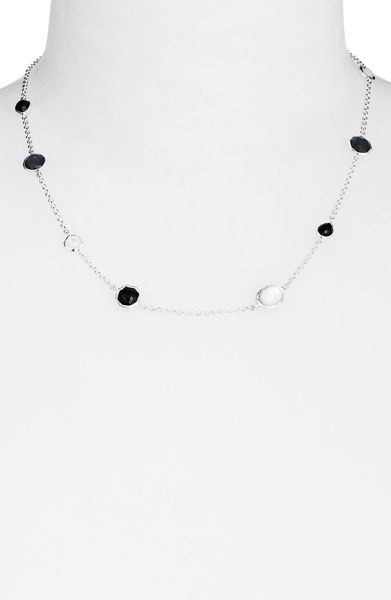 Ippolita Stone & Chain Necklace in Silver (sterling silver) - Lyst