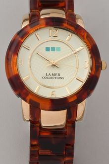 La Mer Collections Indo Lucite Watch - Lyst
