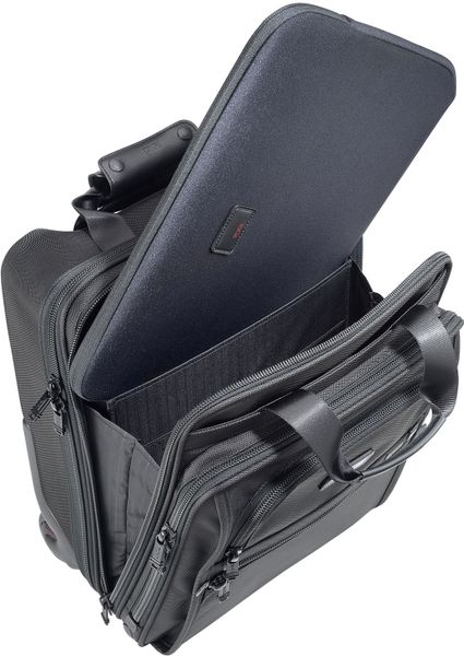 tumi rolling briefcase
