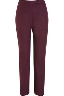 Acne Cropped Pant -wine - Lyst
