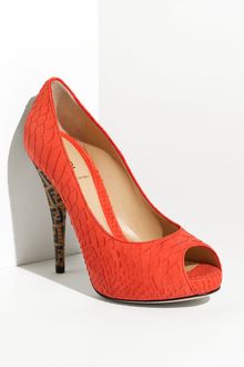Fendi Superstar Open Toe Platform Pump - Lyst