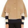 Juicy Couture Jane Woolblend Cape in Beige (camel) - Lyst