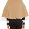 Juicy Couture Jane Woolblend Cape in Beige (camel) - Lyst