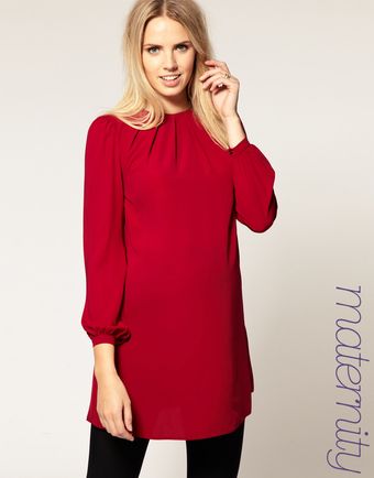  Asos Maternity Shift Dress with Bell Sleeves 