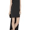 Stella Mccartney Oneshoulder Satin Dress in Black - Lyst