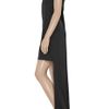 Stella Mccartney Oneshoulder Satin Dress in Black - Lyst
