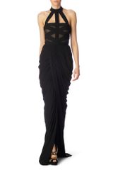 Alexander McQueen Halter Bandage Dress