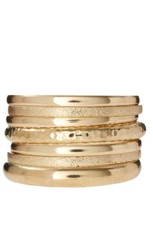 ASOS Collection Asos Engraved Metal Bangle Pack - Lyst