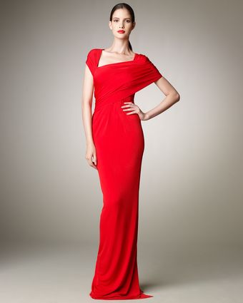  Wrapped Jersey Gown 