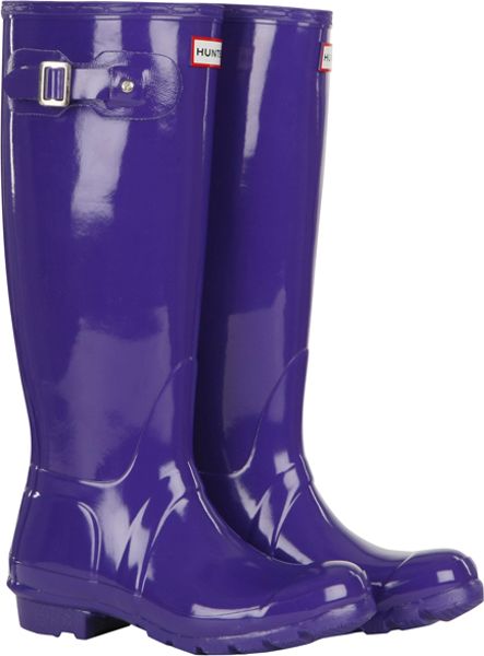 purple long boots
