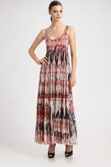 Jean Paul Gaultier Tiered Tulle Maxi Dress - Lyst