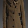 Mackage Nola Rib Coat in Green (taupe) - Lyst