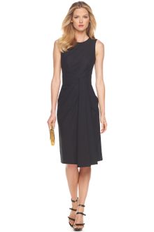 Michael Kors Drape-front Sheath Dress - Lyst
