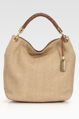 Michael Kors Large Canvas Shoulder Bag