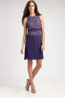 Missoni Sleeveless Zig-zag Dress - Lyst