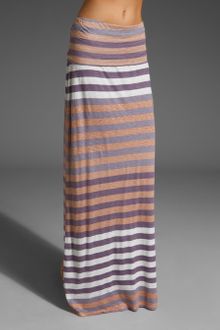 Splendid Gradient Stripe Maxi Skirt - Lyst