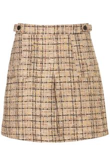 Topshop Boucle Patch Pocket Skirt - Lyst