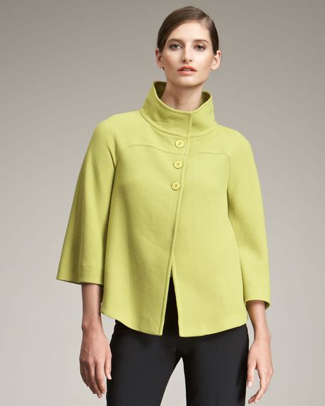 Armani Threebutton Jacket in Yellow (chartreuse) - Lyst
