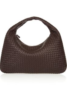 Bottega Veneta Veneta Large Intrecciato Leather Shoulder Bag - Lyst