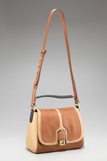 Fendi Anna Colorblock Shoulder Bag - Lyst