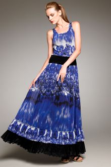 Jean Paul Gaultier Floral-print Maxi Skirt - Lyst
