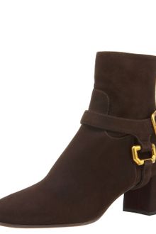 Prada Removable-harness Suede Boot - Lyst