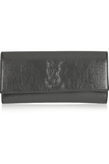 Yves Saint Laurent Belle Du Jour Patent-leather Clutch - Lyst