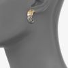 Konstantino Sterling Silver & 18k Gold Diamond Jhoop Earrings in Gold (silver) - Lyst