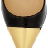 Christian Louboutin Duvette 120 Metallic and Patentleather Pumps in Black - Lyst