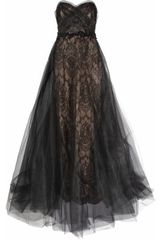 Marchesa Tulle and Lace Gown